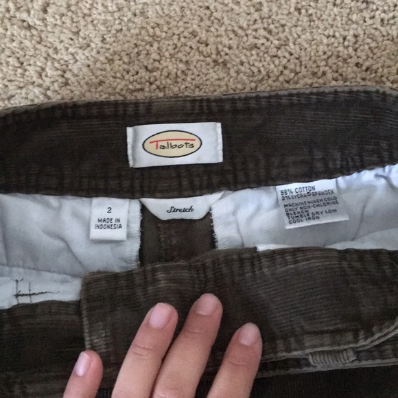 Talbots corduroys - Picture 3 of 4